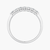 18568549 产品图 侧 Seven Stone Round Diamond Ring In 14K White Gold